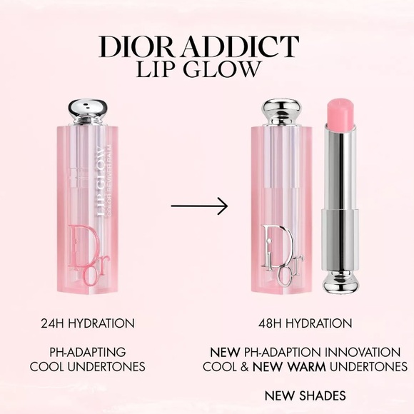 SOLD* Dior Addict Lip Glow Balm (001) Pink - Picture 4 of 4